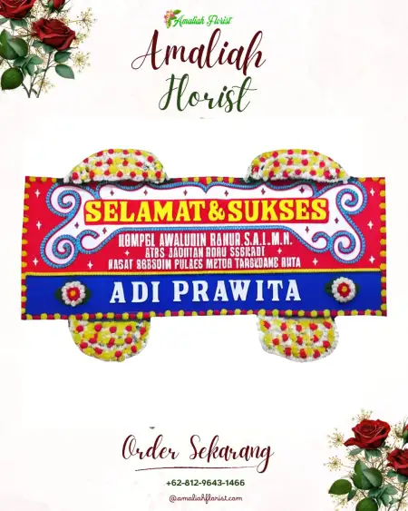 Papan Bunga Ucapan Selamat Kutayu